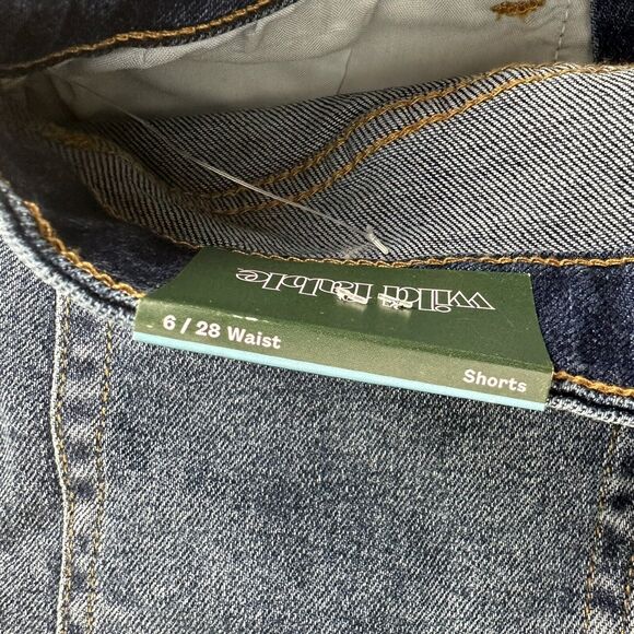 wild fable highest rise mom cut off shorts Size 6/28 - Picture 6 of 10